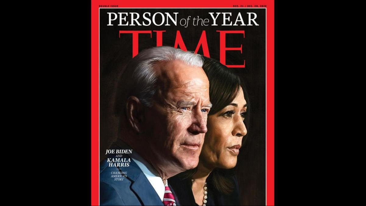 Biden y Harris son las personas del año según la revista Time