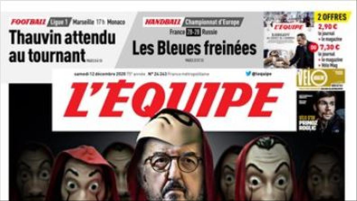 LEquipe llama El atraco del siglo a la salida de Mediapro