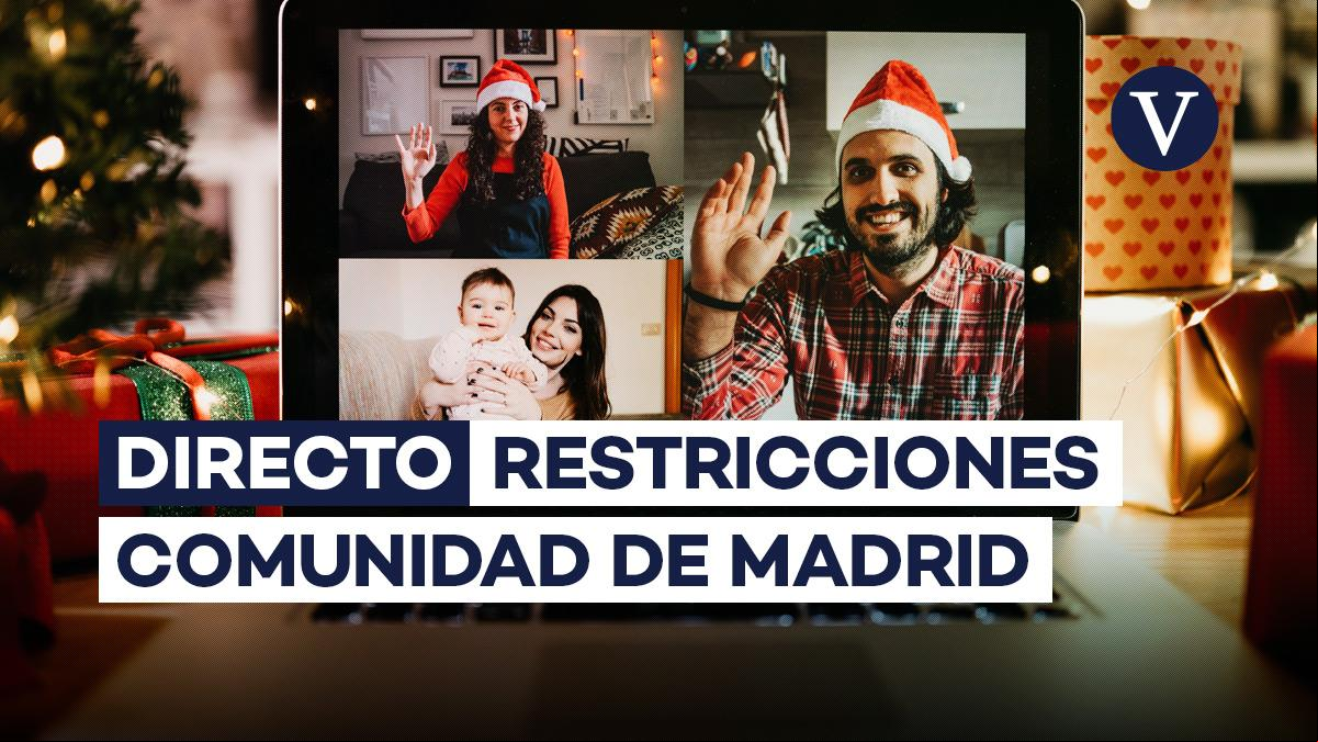 Madrid | Todo sobre las restricciones y nuevas zonas de salud en Navidad: últimas noticias, en directo