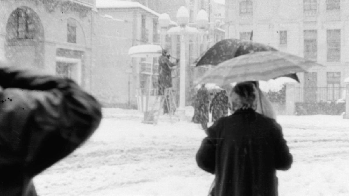 La gran nevada del 62 en Olot