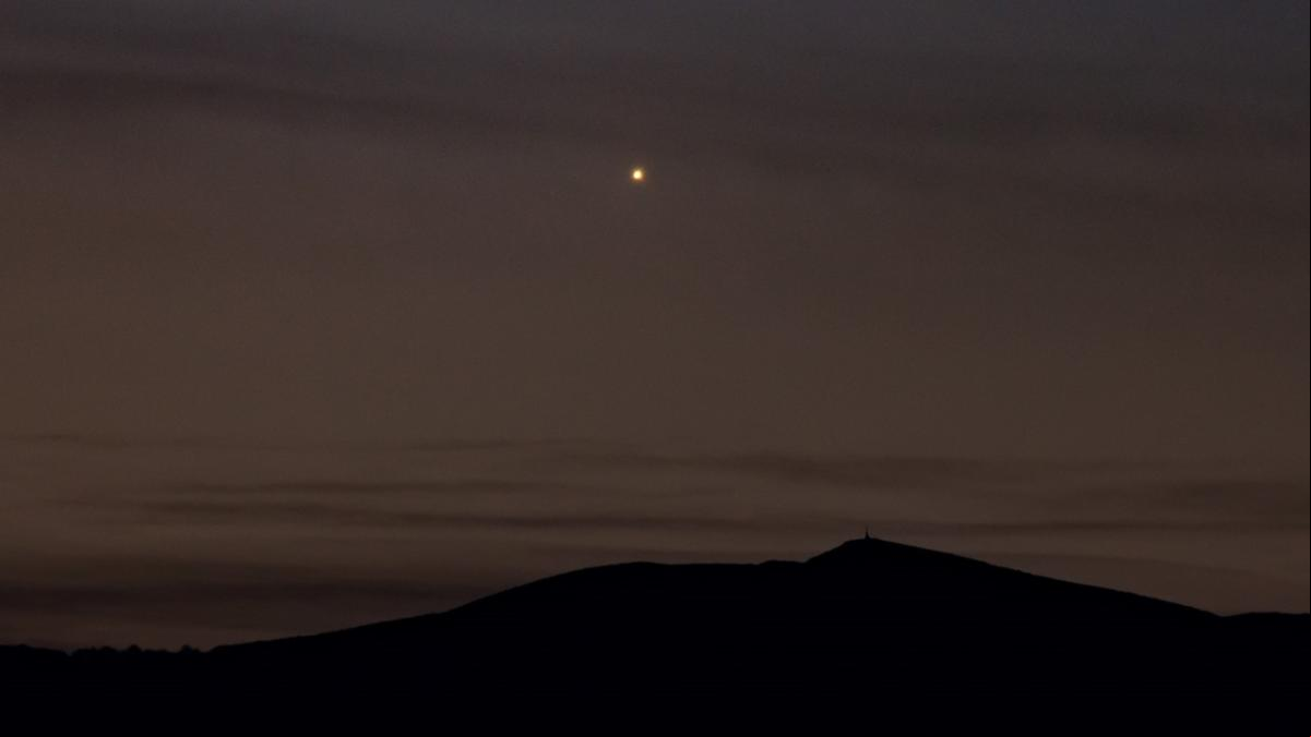 Venus sobre el Montseny