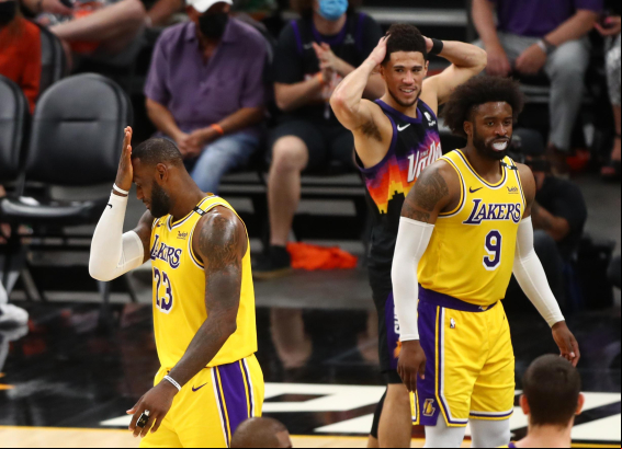 Los Lakers se despiden del anillo tras ser derrotados contra todo pronóstico por Phoenix Suns
