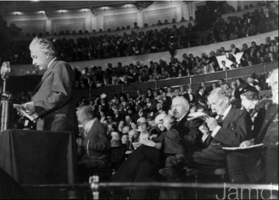 El alegato por la libertad de Albert Einstein