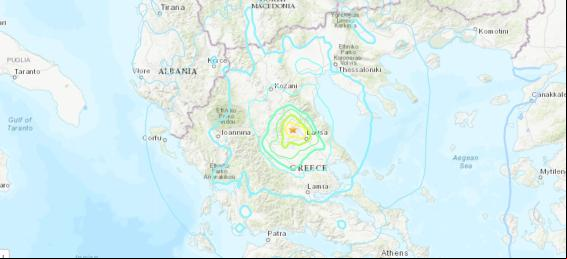 Un terremoto de magnitud 6,2 sacude Grecia