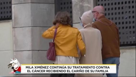 Mila Ximénez aparece dando un paseo y con ganas de recuperarse