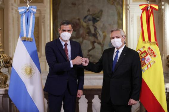 DIRECTO: Sánchez visita Argentina para ratificar su apoyo a Alberto Fernández