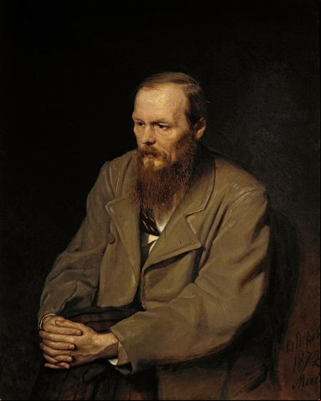 Retrato de Fiódor Dostoyevski (1872), por Vasili Perov.