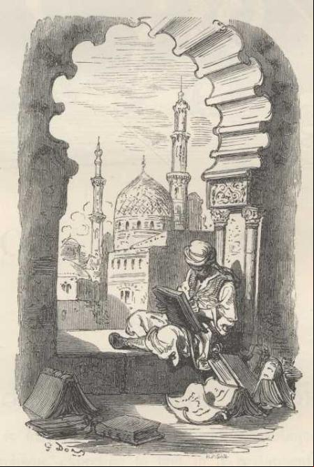Ilustración para 'El Quijote', de Gustave Doré.