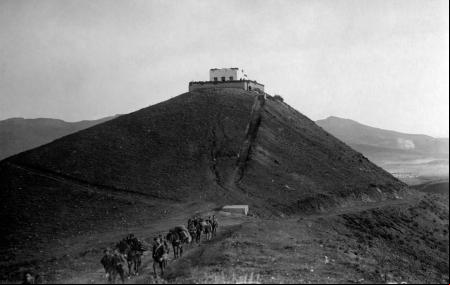 Fortín militar junto a las minas de Uixán