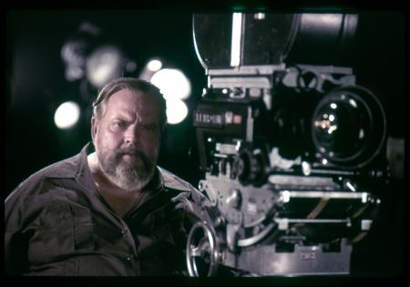 Orson Welles, en el rodaje de 'Al otro lado del viento'.
GARY GRAVER (NETFLIX)