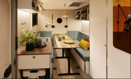 Beachy 420+, la coqueta caravana para apurar las últimas semanas del invierno.