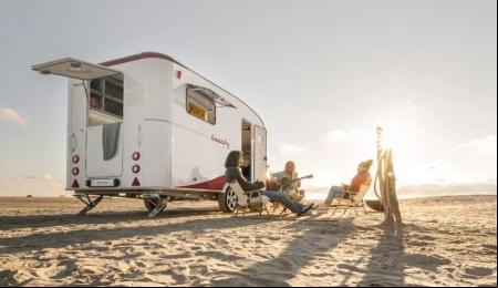 Beachy 420+, la coqueta caravana para apurar las últimas semanas del invierno.