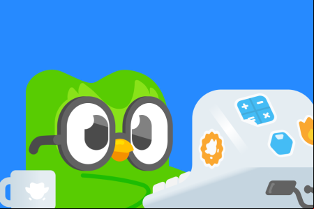 Duo, el búho de Duolingo.