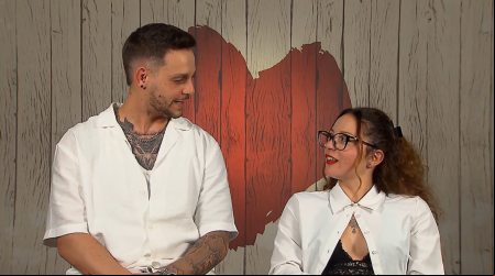 Johana y Kevin en 'First Dates'