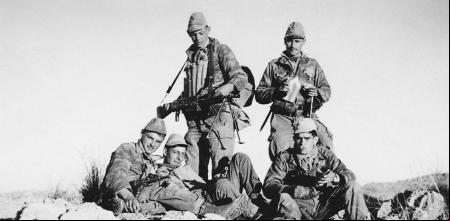 Comando francés en la guerra de Argelia.