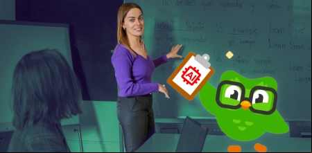 Duolingo integra la IA en el aprendizaje de idiomas.