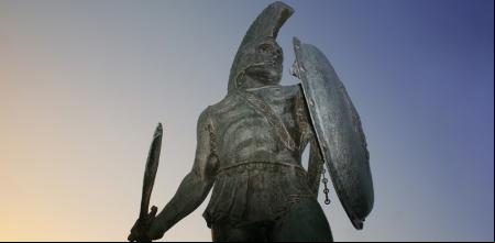 Estatua de Leónidas, rey de Esparta