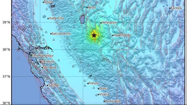 Un terremoto de magnitud 6 sacude el centro de California