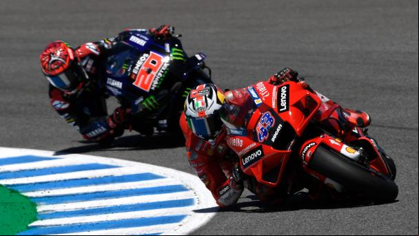 Doblete de Ducati en el derrumbe sorprendente de Quartararo