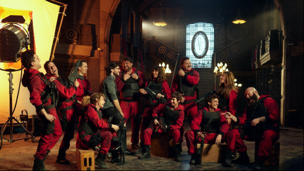 La casa de papel anuncia el final de rodaje con un tierno mensaje