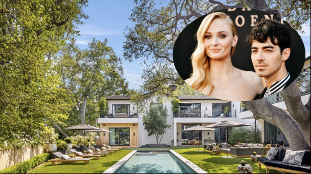 Sophie Turner y Joe Jonas sacan al mercado su casa de California