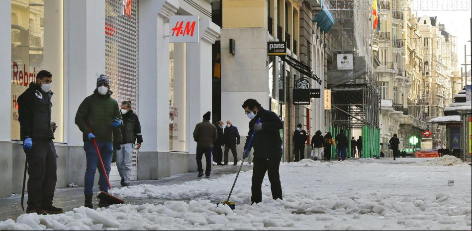Filomena hunde las rebajas en las zonas afectadas