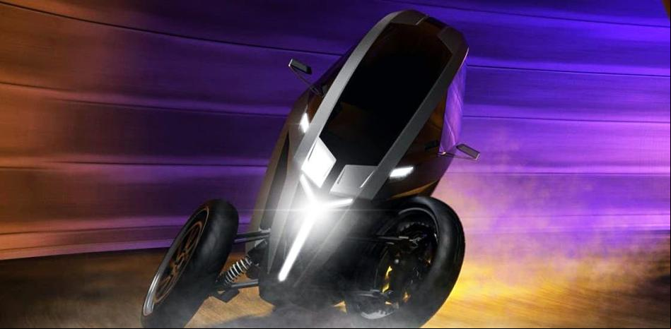 El curioso triciclo eléctrico basculante con 300 km de autonomía