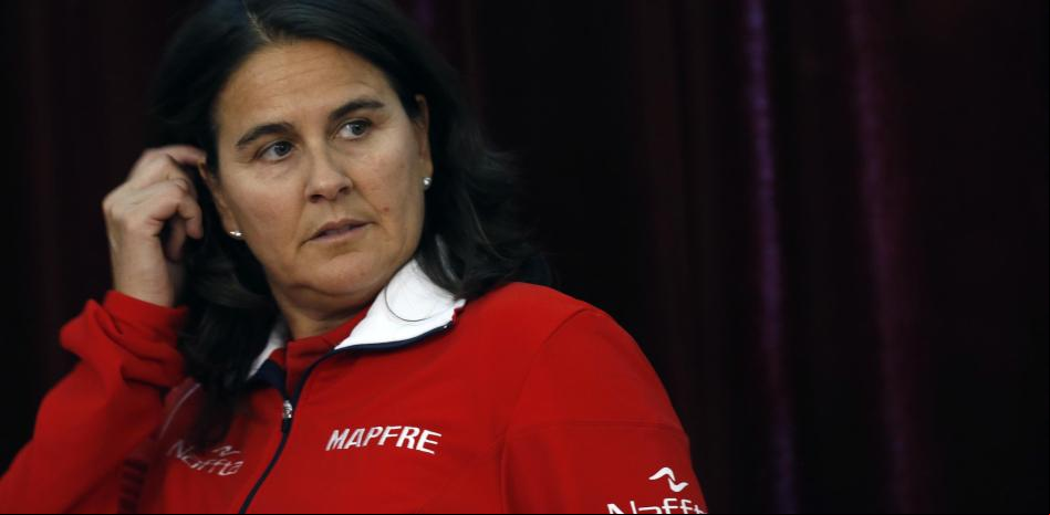 Conchita Martínez, entrenadora de Muguruza, da positivo por coronavirus