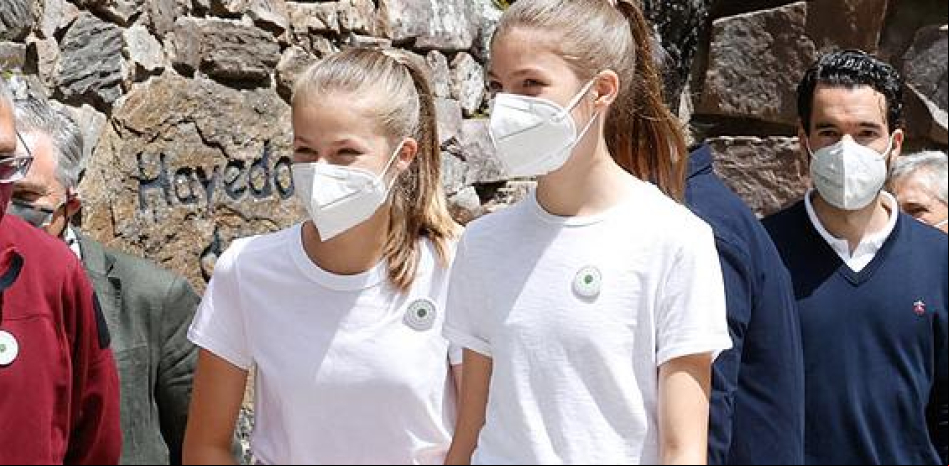 A juego y de Zara: El look más campestre de la princesa Leonor y la infanta Sofía