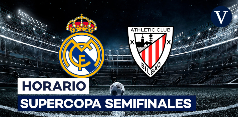 ¿Cuándo se juega el partido Real Madrid - Athletic Club y dónde ver por TV la Supercopa de España?