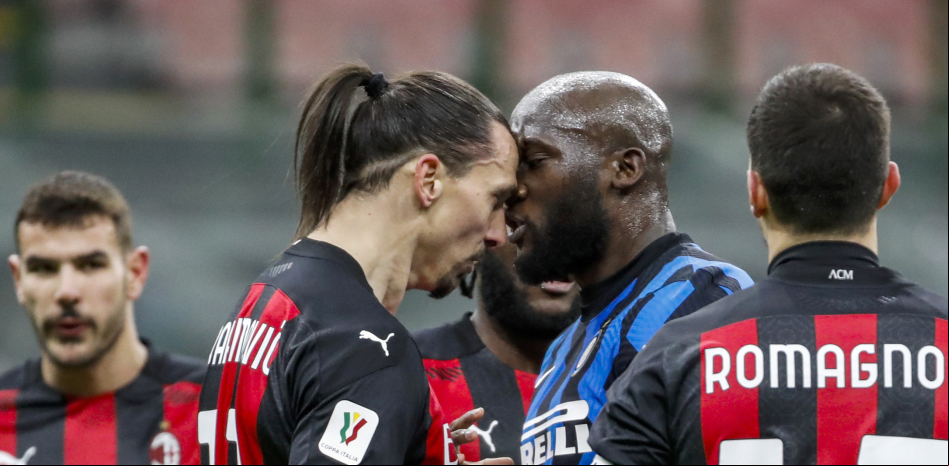 El pique de Ibrahimovic con Lukaku que le costó la expulsión y la eliminación al Milan