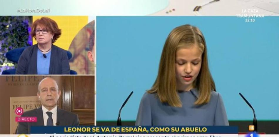 Podemos se revuelve contra Mateo por el polémico rótulo sobre la princesa Leonor en La 1