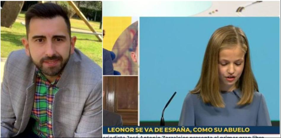 El guionista despedido de TVE por el rótulo sobre la princesa Leonor fue dircom del PSC en Badalona El guionista despedido de TVE por el rótulo sobre la princesa Leonor fue dircom del PSC en Badalona