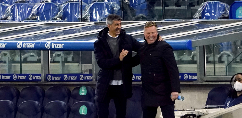 Imanol Alguacil: Le he dicho a Koeman que van a ganar ellos la Liga