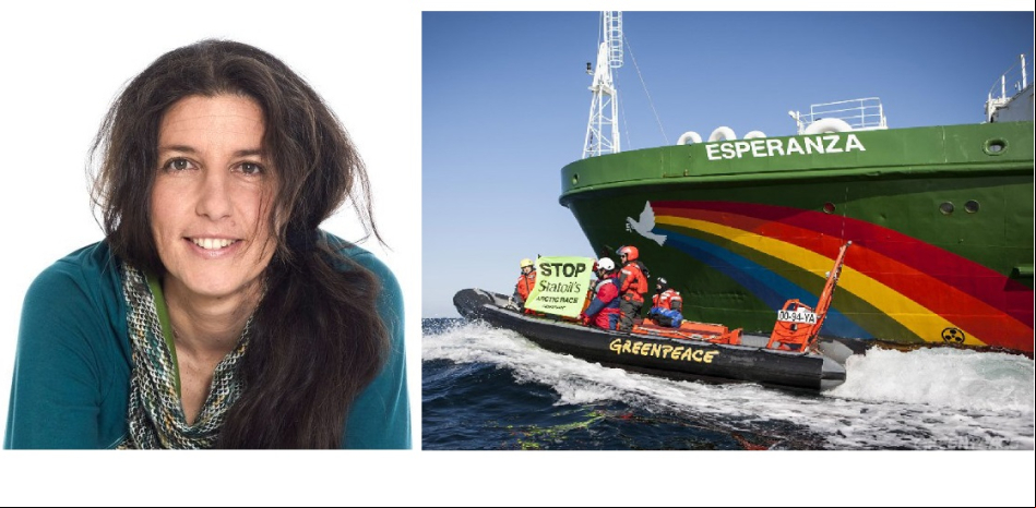 La ecóloga y activista Eva Saldaña, nueva directora de Greenpeace España