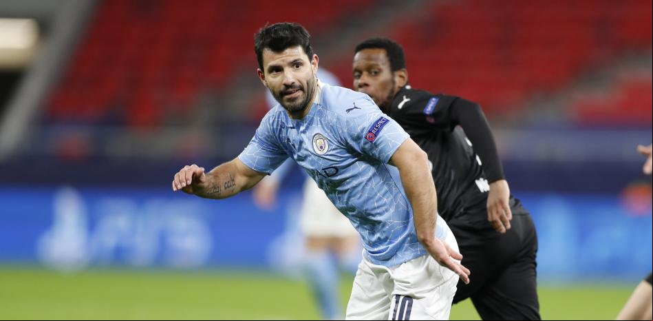 Agüero se irá del Manchester City a final de temporada