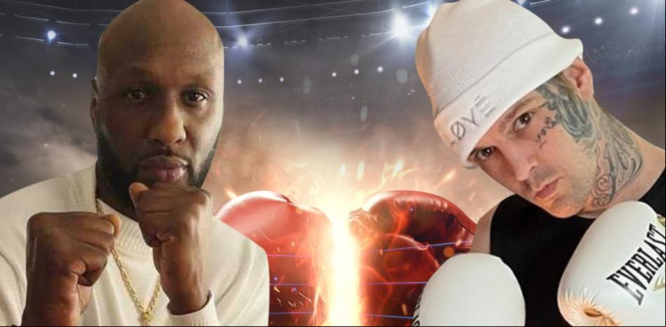 El combate de boxeo entre Aaron Carter y Lamar Odom no será un juego de niños