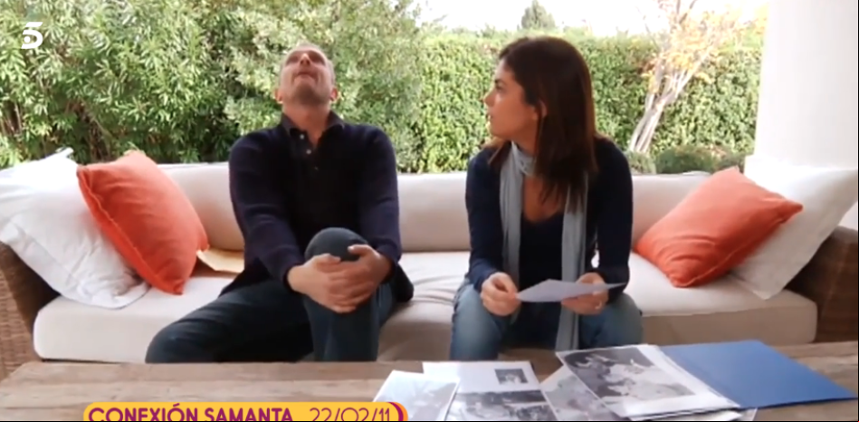 Samanta Villar recuerda su rodaje con Miguel Bosé: Tiene delirios de grandeza