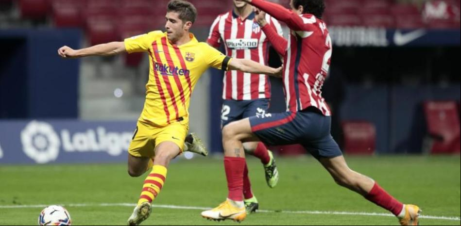 Sergi Roberto, gran novedad en el once del Barça ante el Getafe