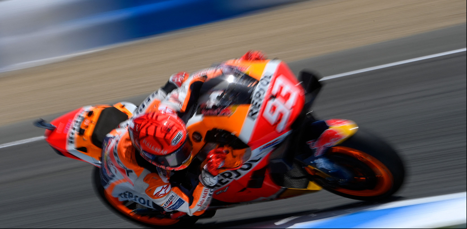 Marc Márquez desafía a la curva 3 de Jerez: Ya es una prueba superada