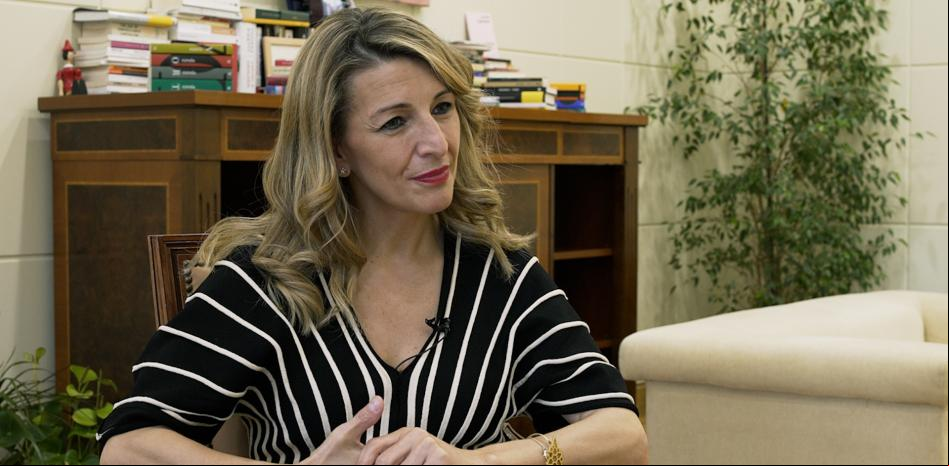 Yolanda Díaz, el relevo natural de Iglesias