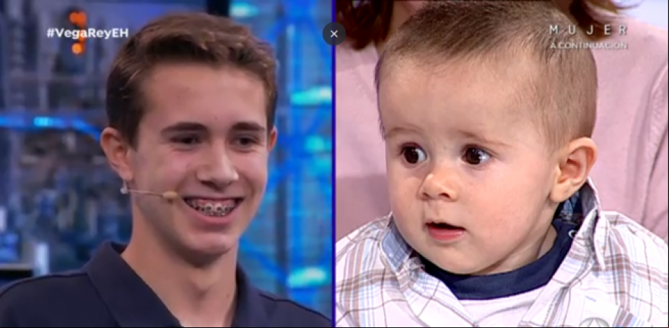 Así ha cambiado el invitado más joven de El hormiguero tras 14 años