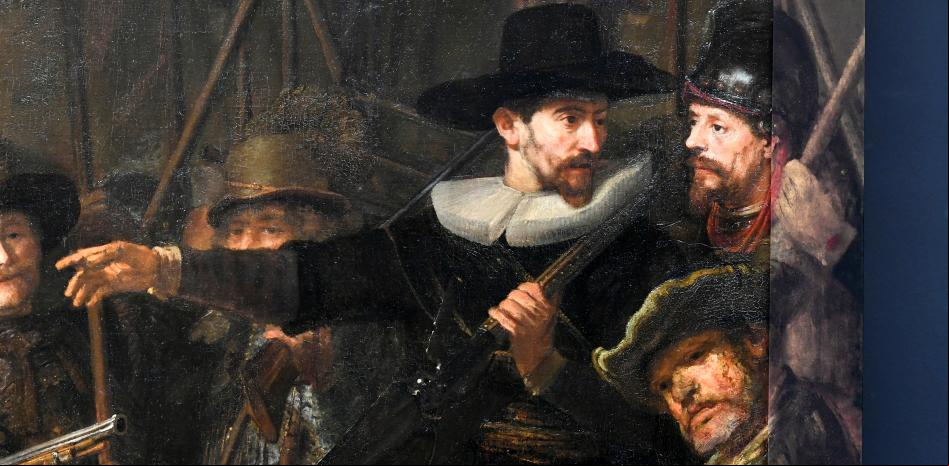 El Rijksmuseum reconstruye la versión original de Ronda de Noche de Rembrandt
