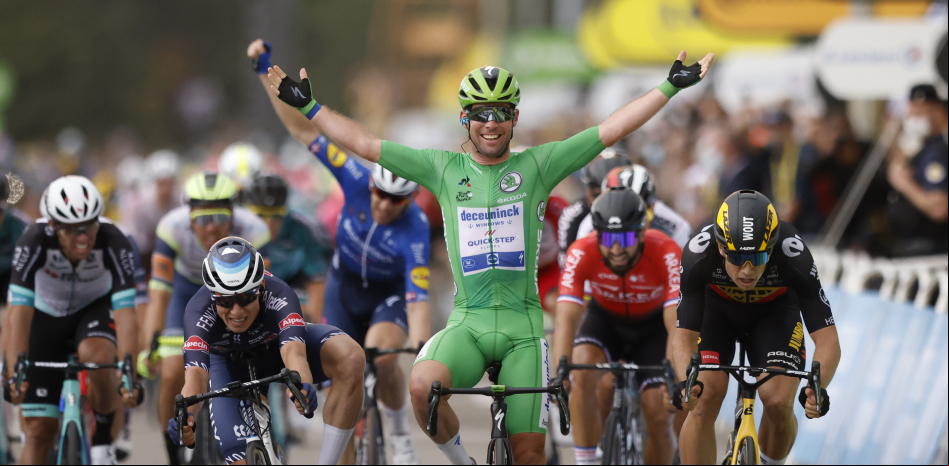 Cavendish, a una victoria de Merckx en el Tour