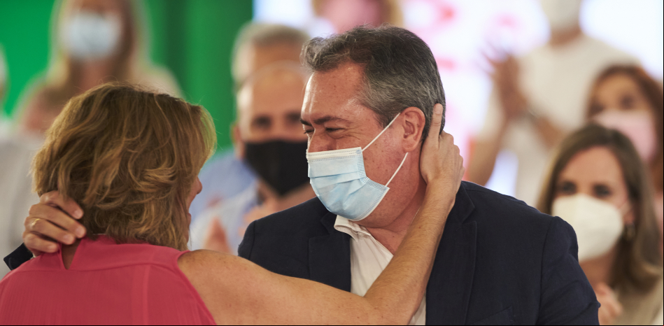 Juan Espadas será secretario general del PSOE el día 23 y Susana Díaz se despide emocionada