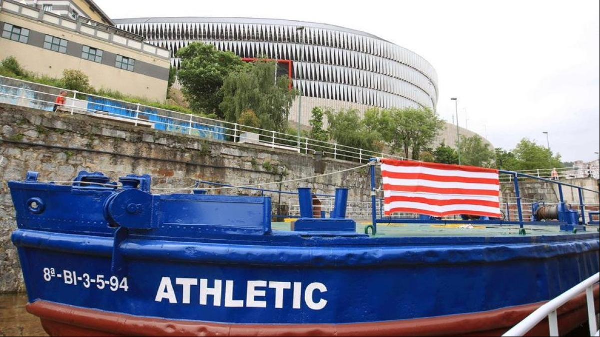 La gabarra del Athletic regresa 40 años después: este es su recorrido y el horario