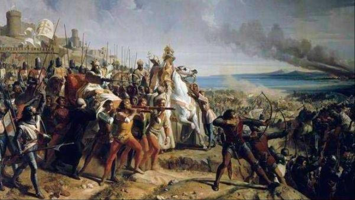 La batalla de Montgisard, comienza el duelo entre Saladino y el rey leproso La batalla de Montgisard, comienza el duelo entre Saladino y el rey leproso
