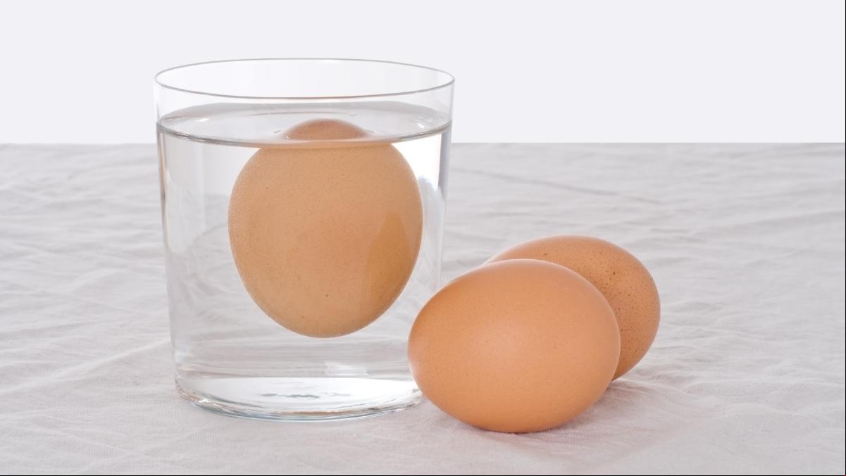 La explicación científica detrás de por qué flotan los huevos en mal estado
