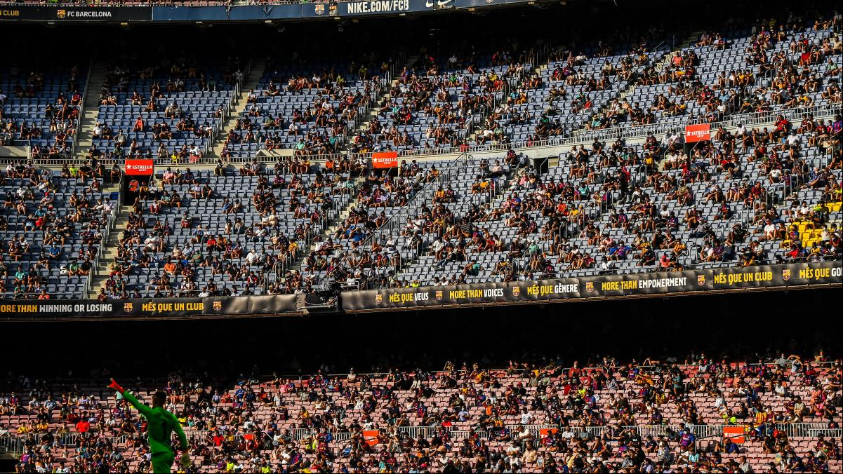 Camp Nou, vuelta lenta de los socios