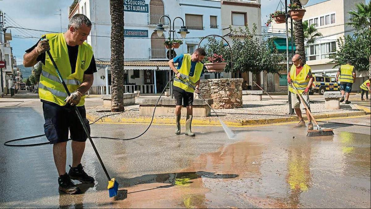 Oleada de solidaridad con el Ebre inundado